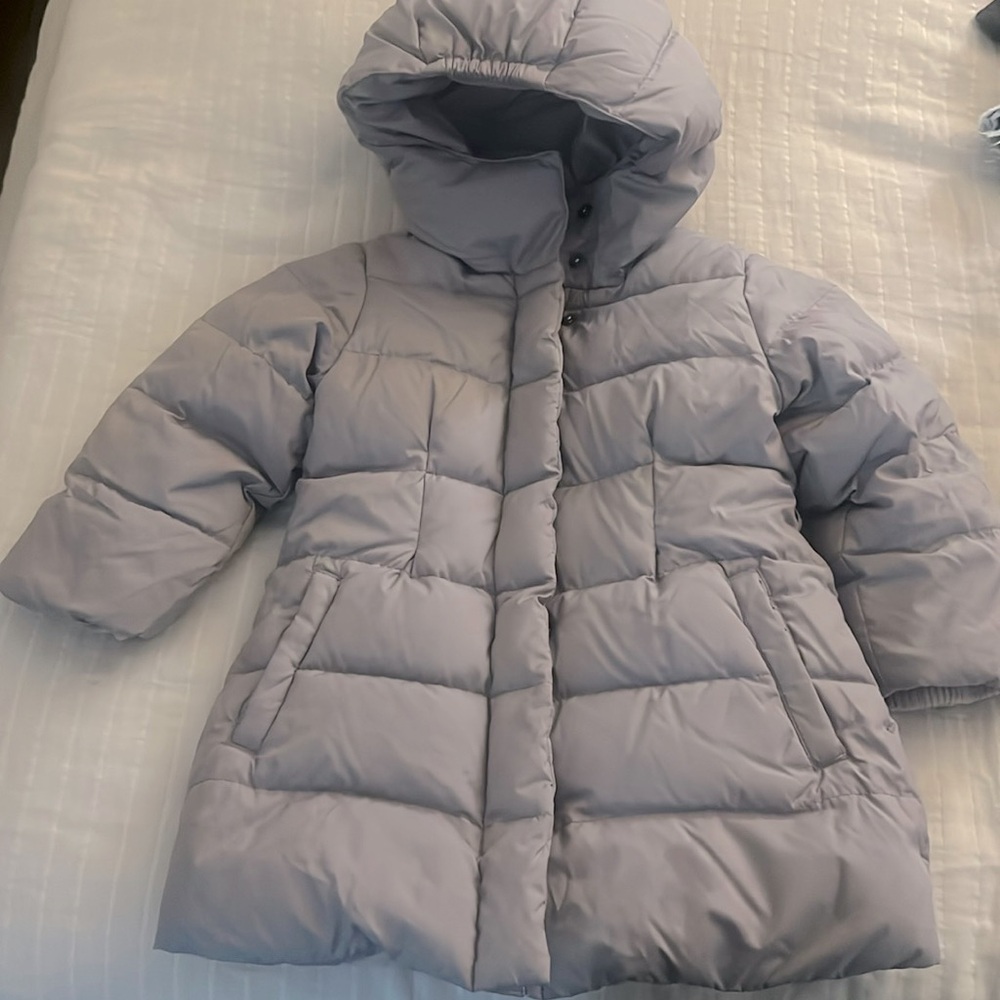 Crew cuts, grey warm coat